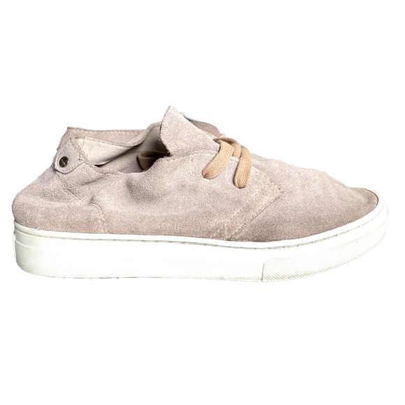 Aldo Suede Leather Lace Up Women's Sneakers Tan Size 7.5 - Picture 5 of 9